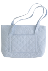 Little English LE Quilted Tote Blue Gingham