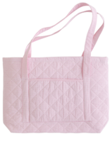 Little English LE Quilted Tote Pink Gingham