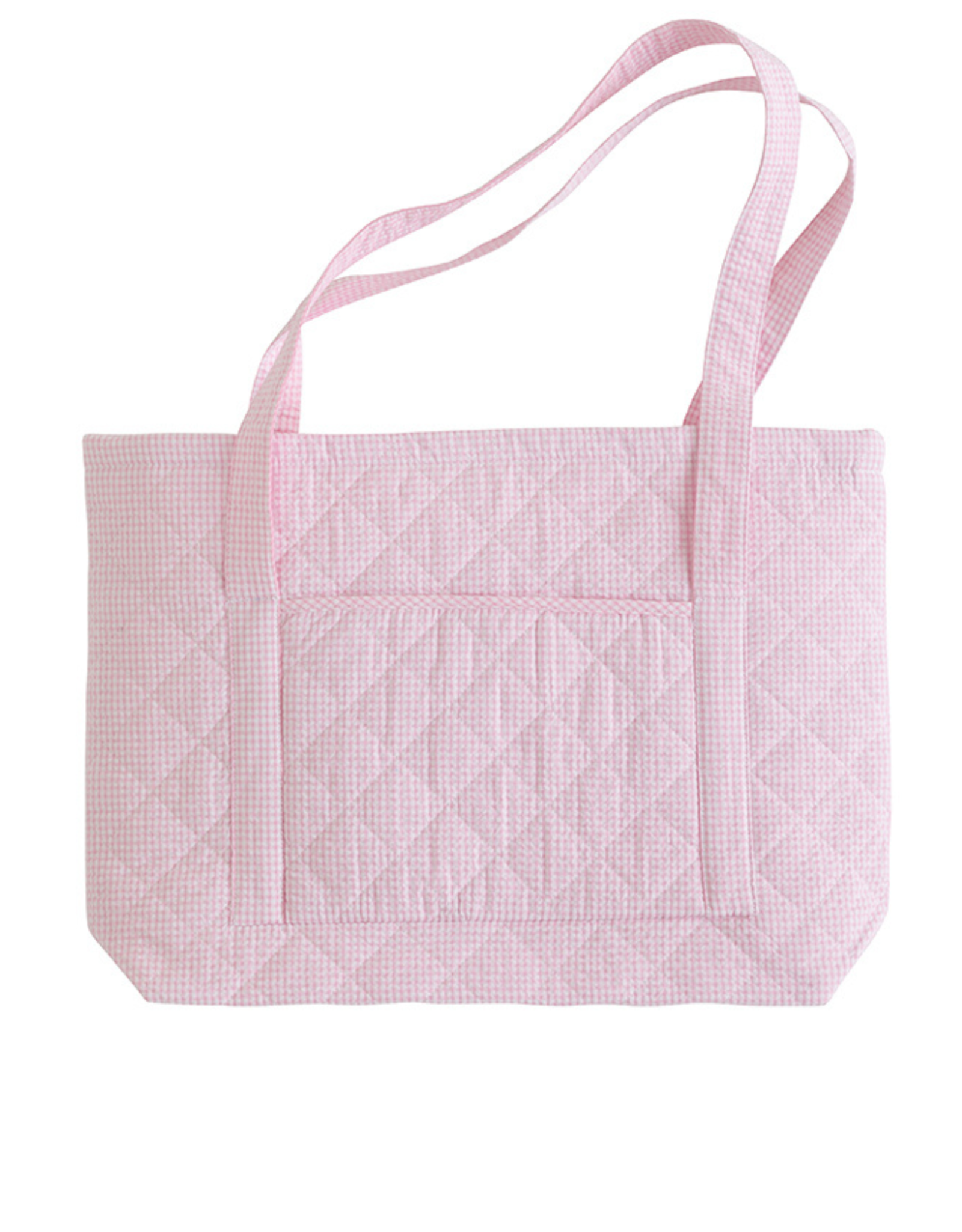 Little English LE Quilted Tote Pink Gingham