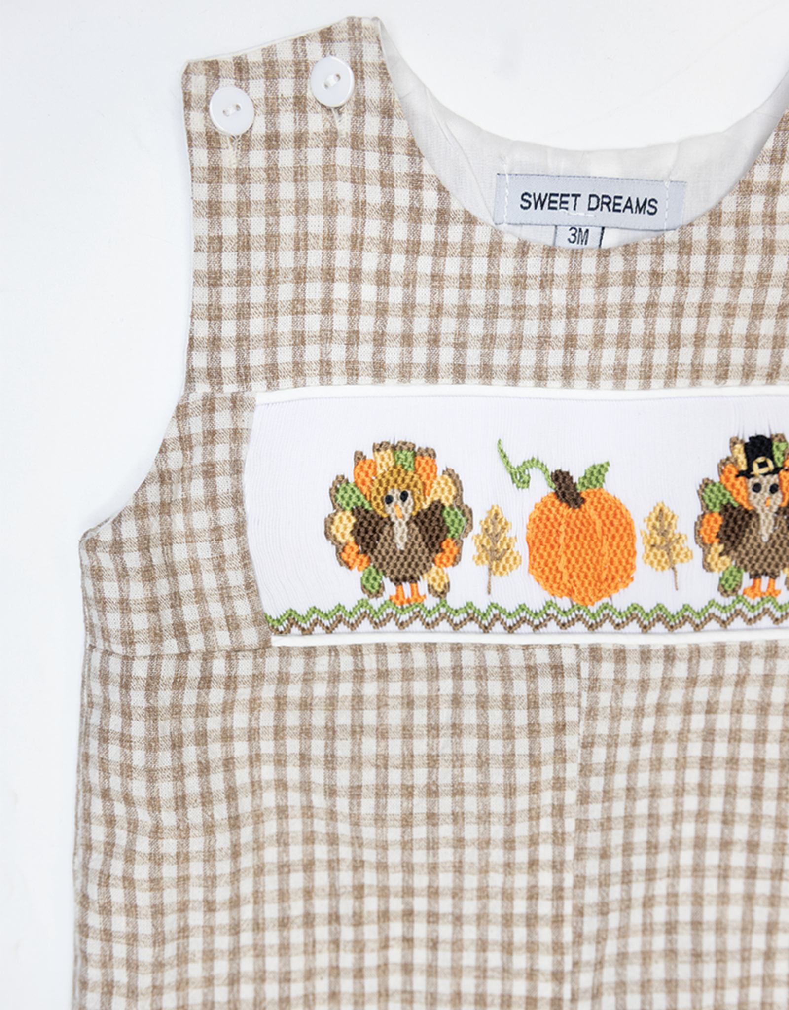 Sweet Dreams MT125 Smocked Turkey Longall