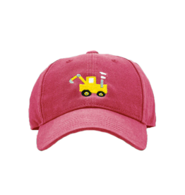 Harding Lane Embroidered Hat Weathered Red Excavator