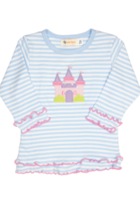 Luigi F25 Sky Stripe Castle Shirt