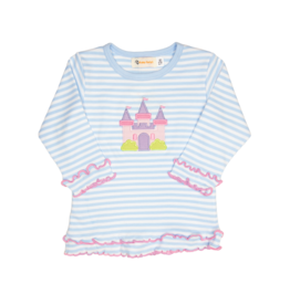 Luigi Sky Stripe Castle Shirt