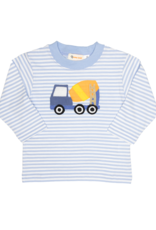 Luigi F25 LS Shirt Sky Stripe Cement Truck