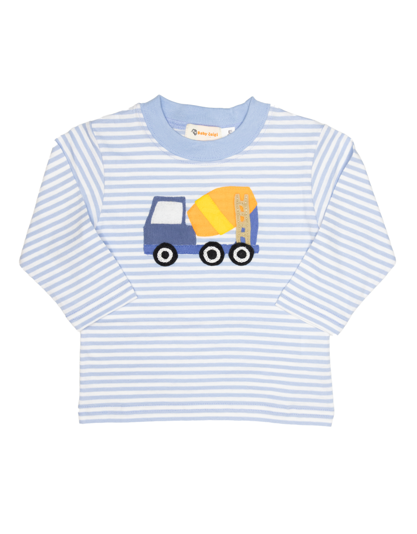 Luigi F25 LS Shirt Sky Stripe Cement Truck
