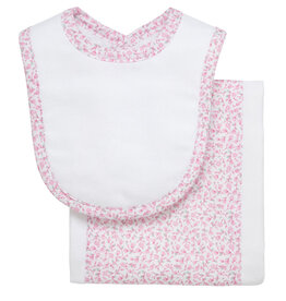 3 Marthas Burp/Drooler Set Ballet Floral