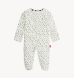 Magnetic Me Organic Cotton Footie Eloise Floral