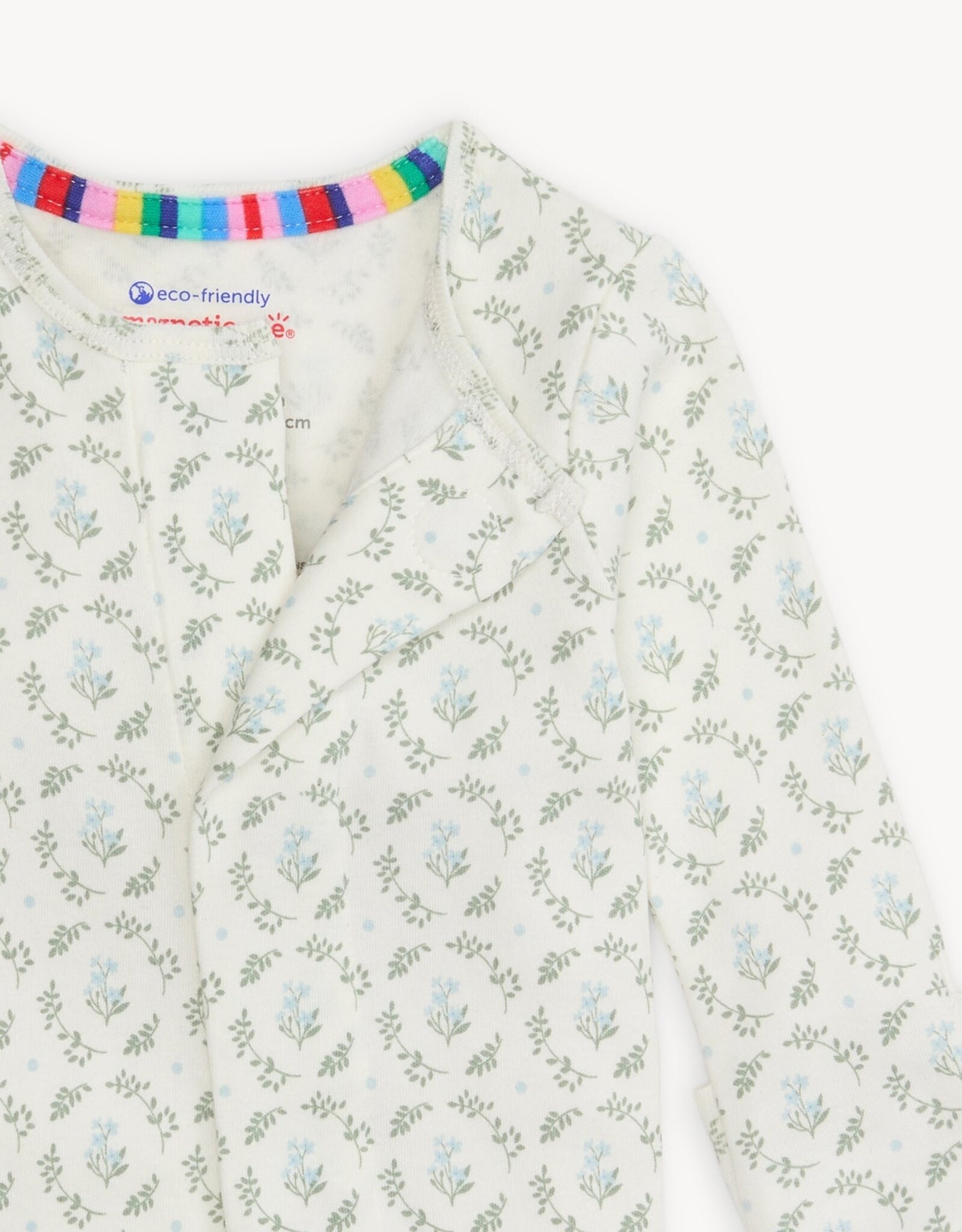 Magnetic Me MM Organic Cotton Footie Eloise Floral
