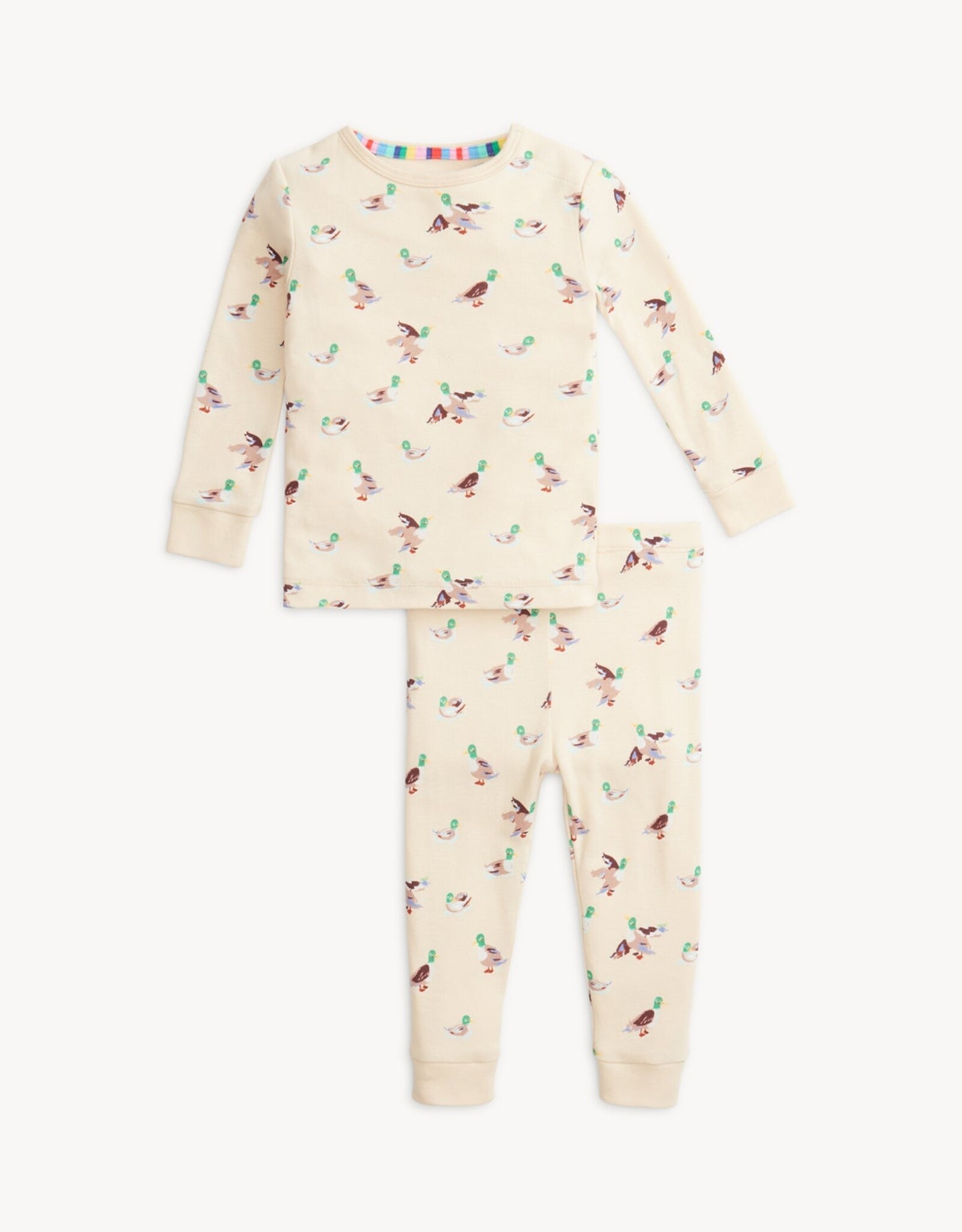 Magnetic Me MM Organic Cotton 2 Pc PJ Set Quack Me Up