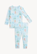 Magnetic Me MM Modal 2 Pc PJ Set Blue Party Animals Glow in Dark