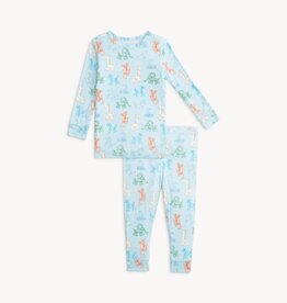 Magnetic Me Modal 2 Pc PJ Set Blue Party Animals Glow in Dark