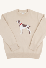 TBBC Isaacs Intarsia Sweater Osprey Oatmeal/Dog