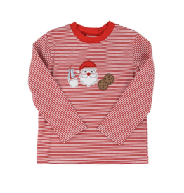 Cypress Row Beau Long Sleeve Tee Shirt Cookies & Milk