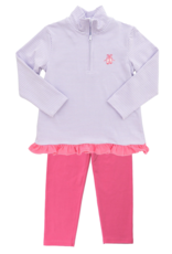 Itsy Bitsy IBF25 Ballet Shoes 1/4 Zip Legging Set