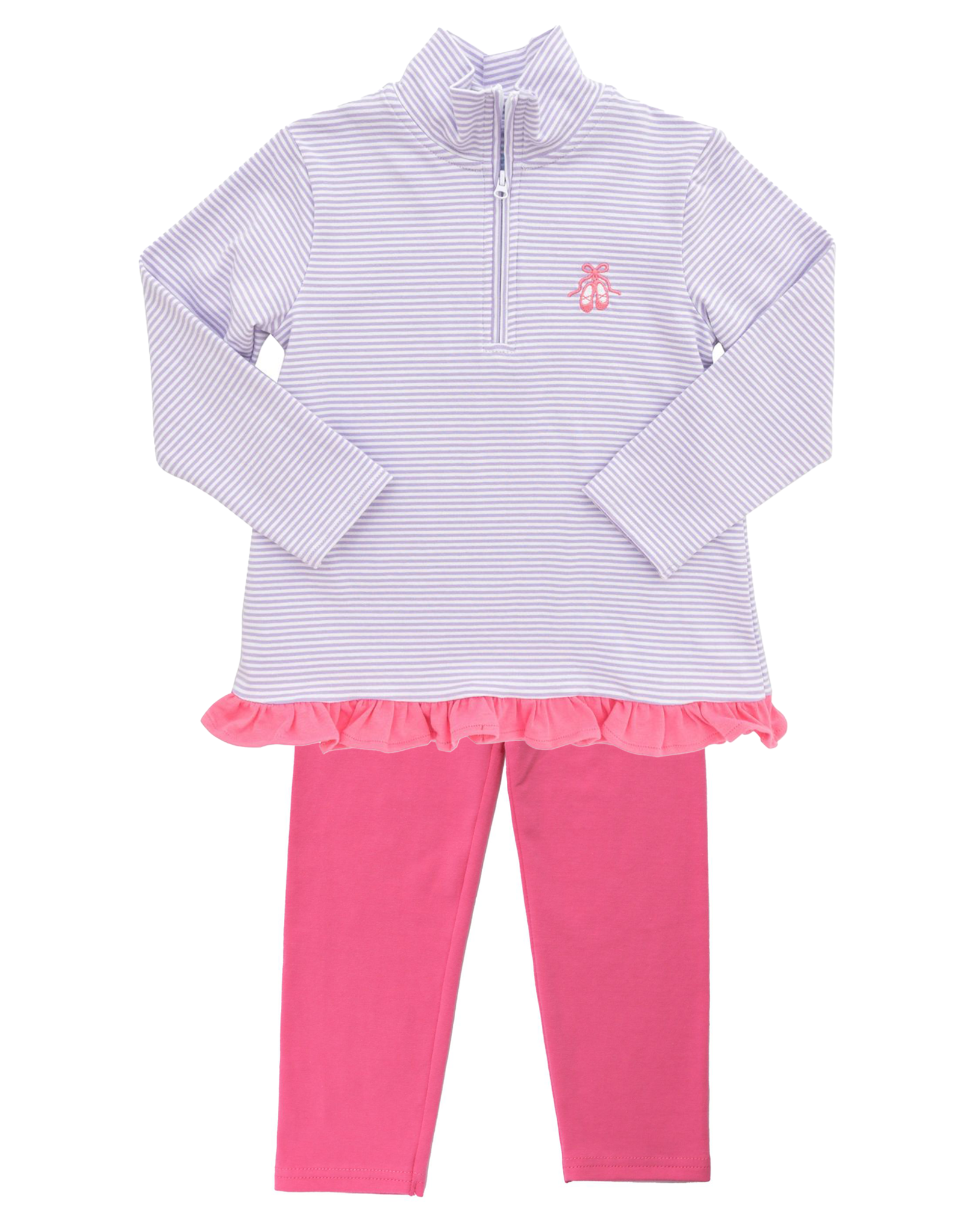 Itsy Bitsy IBF25 Ballet Shoes 1/4 Zip Legging Set