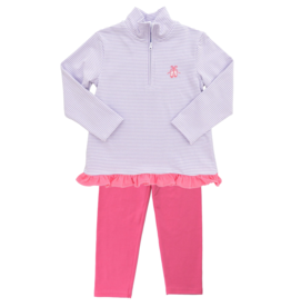Itsy Bitsy Ballet Shoes 1/4 Zip Legging Set