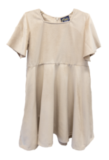 Emma Jean 1009 Addison Tan Velvet Dress