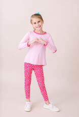 Set Athleisure Abigail High Waist Legging Pinky Promise/Pure Coconut