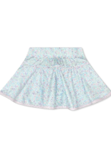 Set Athleisure Quinn Skort Frosted Floral/Petal Purple Gingham
