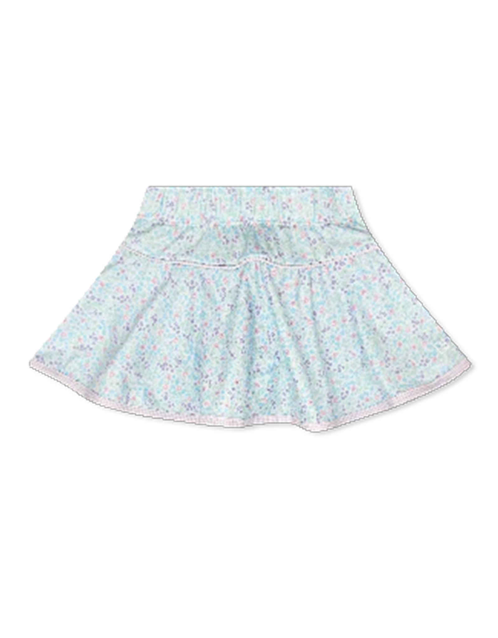 Set Athleisure Quinn Skort Frosted Floral/Petal Purple Gingham