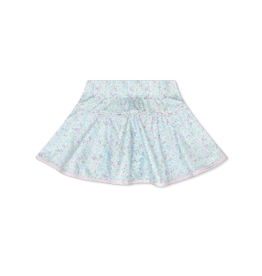 Set Athleisure Quinn Skort Frosted Floral/Petal Purple Gingham