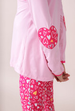 Set Athleisure Kylie LS Tee Cotton Candy Pink/Pinky Promise/Power Pink