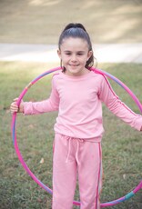 Set Athleisure Savannah Jogger Set Taffy Pink/Strawberry Pink