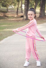 Set Athleisure Savannah Jogger Set Taffy Pink/Strawberry Pink
