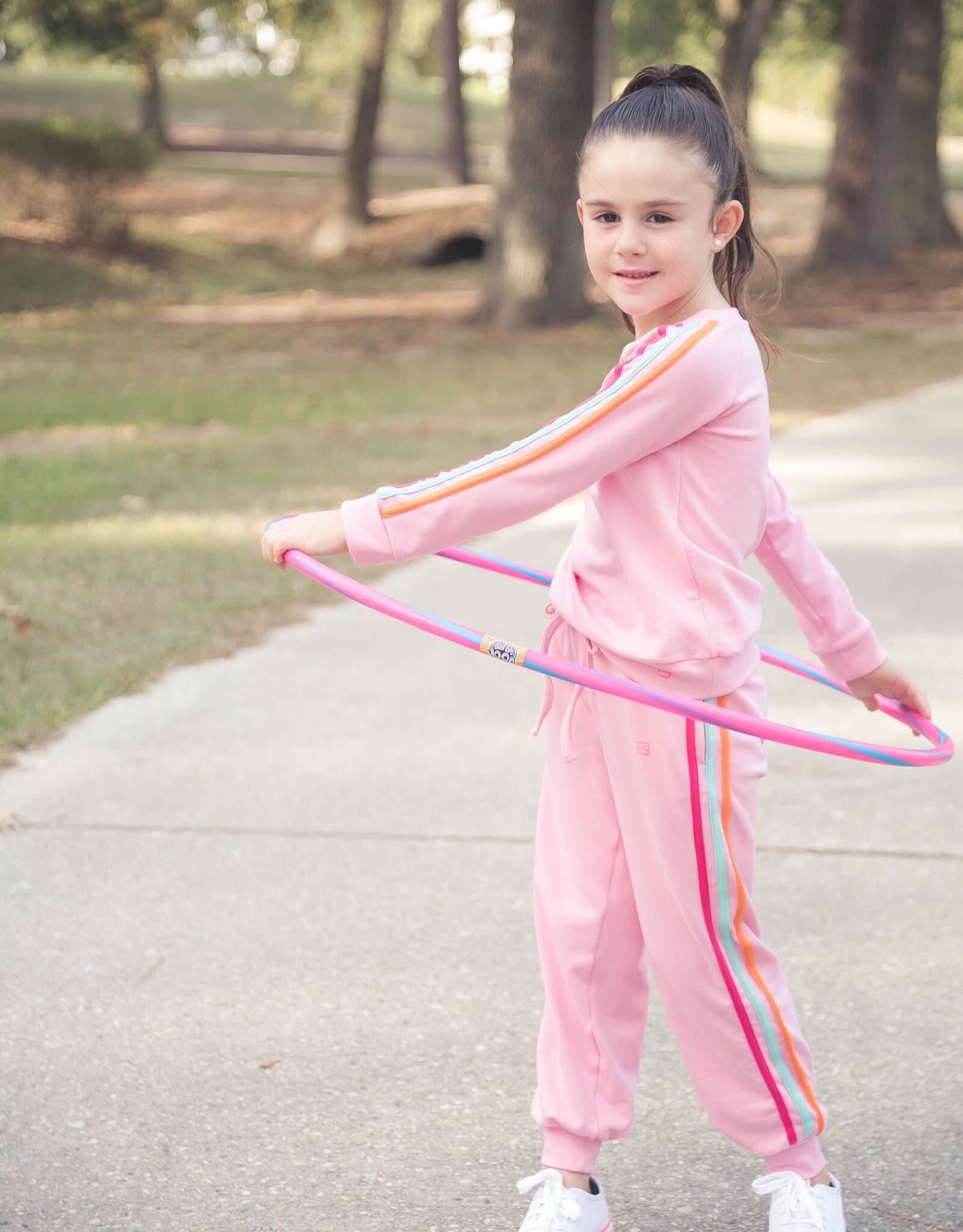 Set Athleisure Savannah Jogger Set Taffy Pink/Strawberry Pink