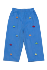 Zuccini ZEF25 Embroidered Cars Periwinkle Corduroy Pant