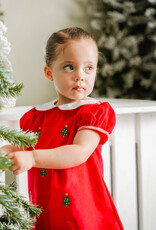 Zuccini ZEW25 Kendall Embroidered Christmas Dress