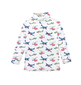 Baby Club Chic (Size 4T) Aircraft Turtleneck