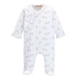Baby Club Chic Tiny Storks Ruffle Footie