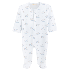 Baby Club Chic Tiny Rocking Horses Footie