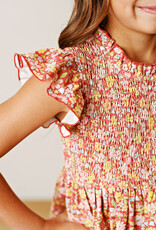 Swoon Baby 2521 Smock Flutter Dress