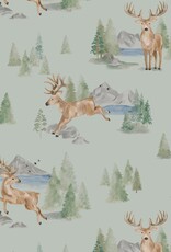 Angel Dear ADF25 2 Way Zipper Romper Buck Deer