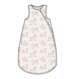 Angel Dear Sleeping Bag Farm Toile Pink