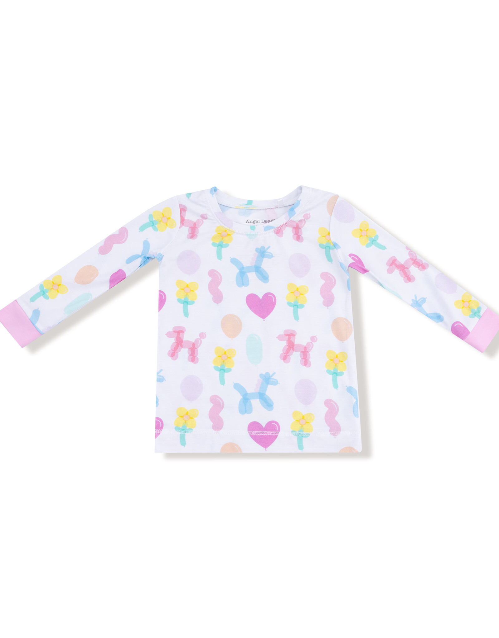 Angel Dear ADF25 LS Loungewear Balloon Animals Pink