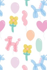 Angel Dear ADF25 LS Loungewear Balloon Animals Pink