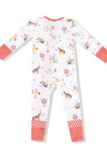 Angel Dear ADF25 2 Way Zipper Romper Farm Sounds