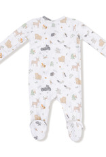 Angel Dear ADF25 2 Way Zipper Footie Woodland Babies