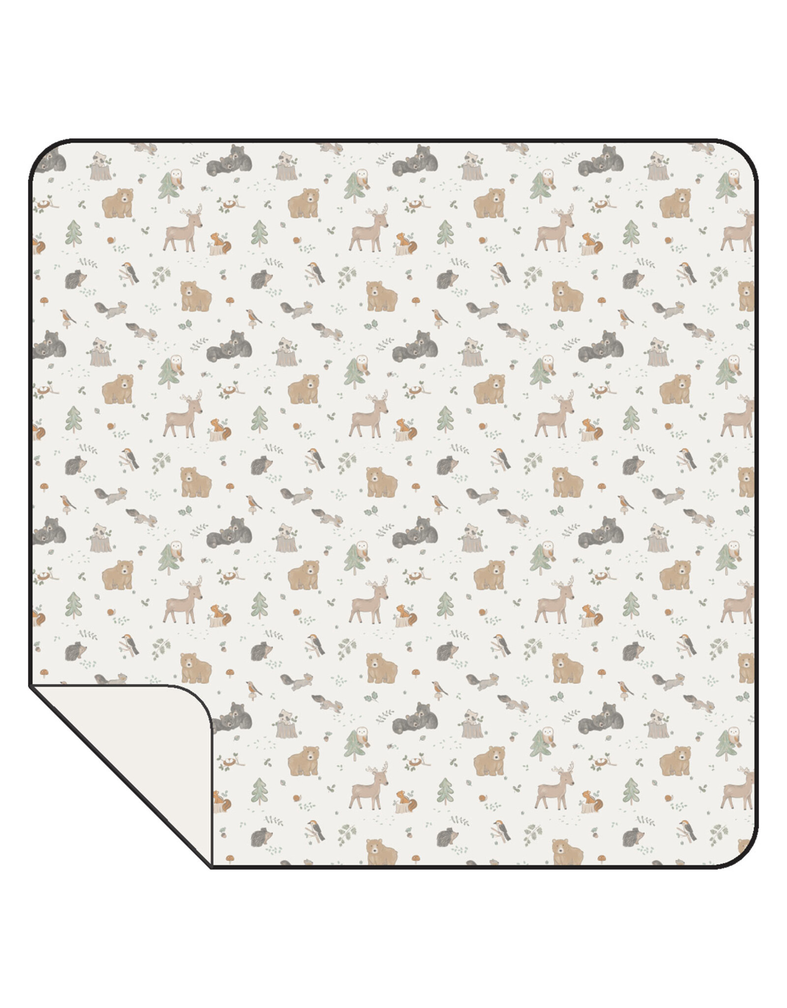 Angel Dear ADF25 Swaddle Blanket Woodland Babies