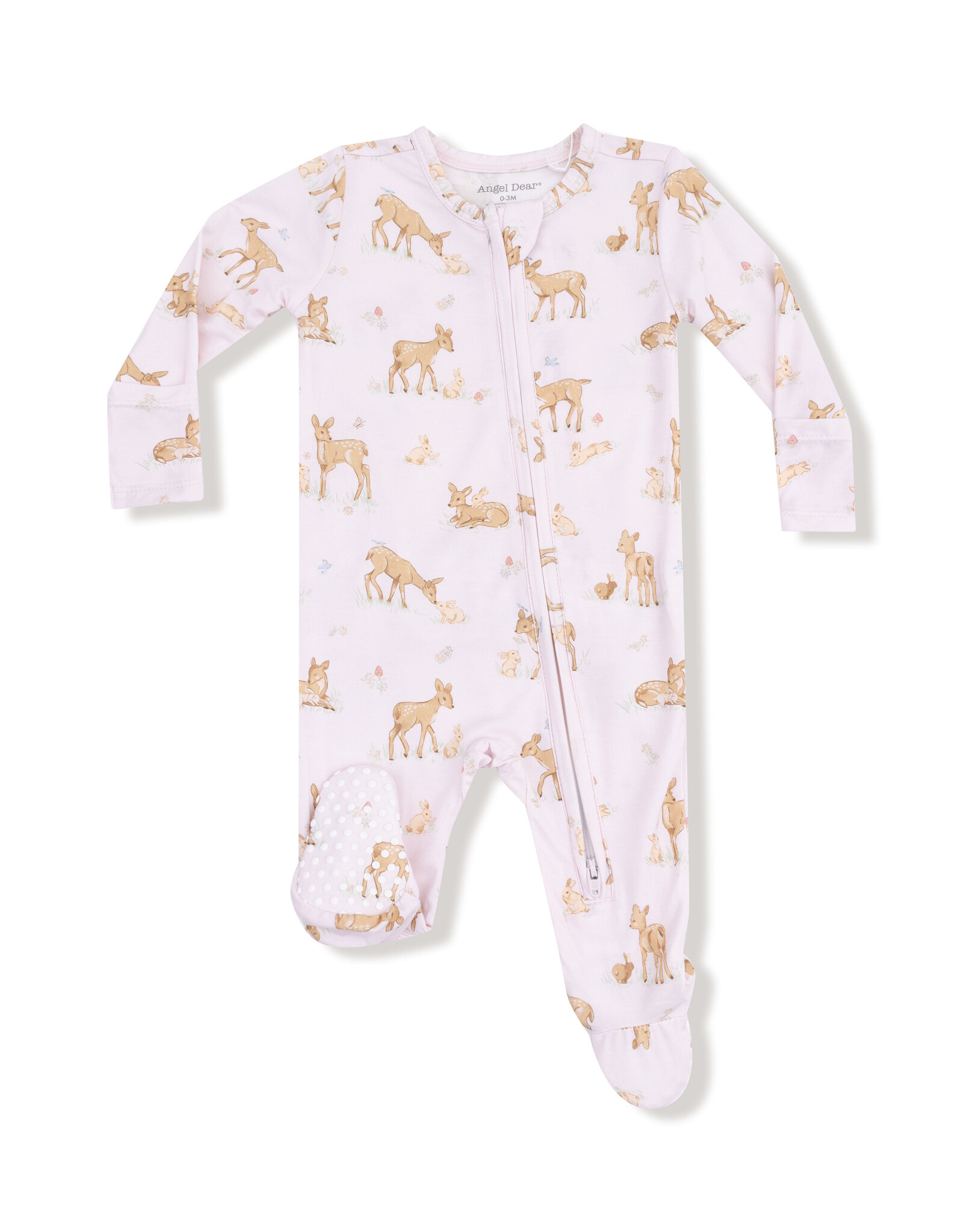 Angel Dear ADF25 2 Way Zipper Footie Little Fawn