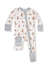 Angel Dear ADF25 2 Way Zipper Romper Cowboy Dogs