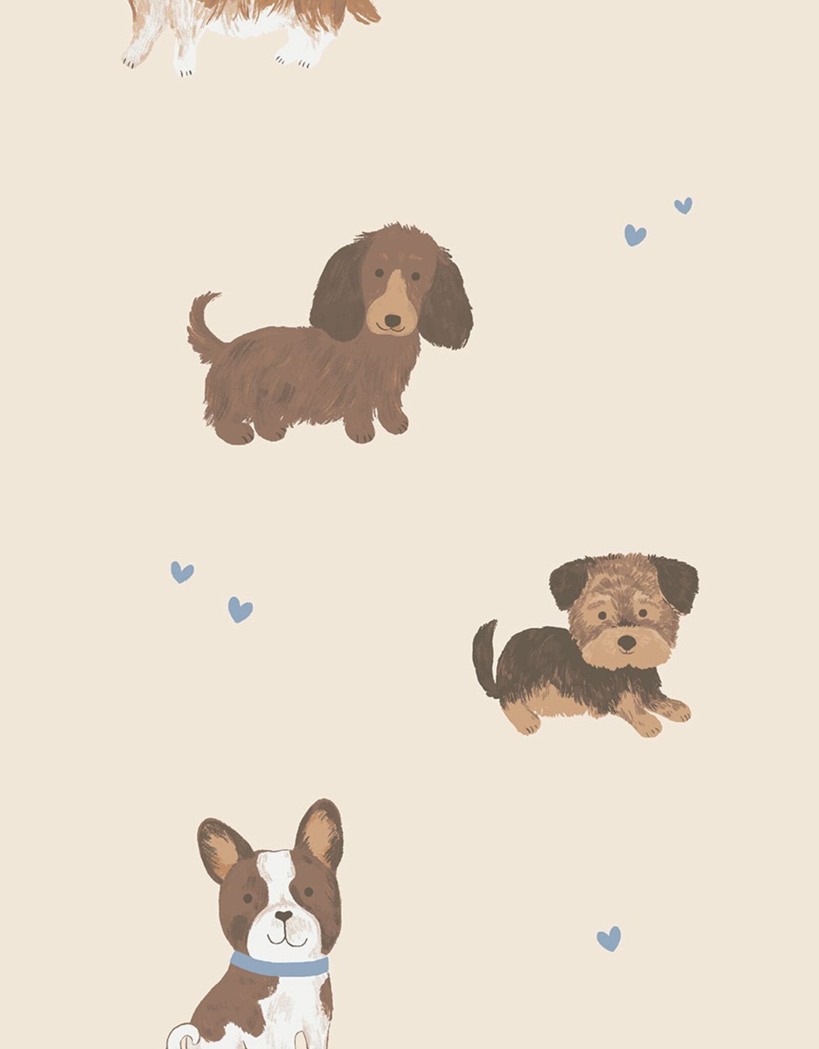 Angel Dear ADF25 French Terry Romper Best Friend Dogs