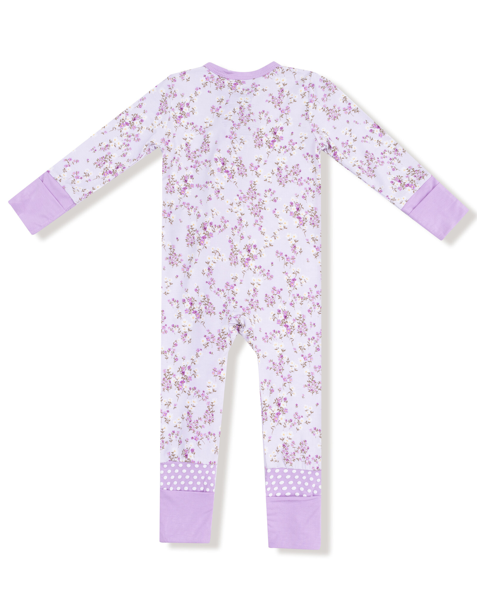 Angel Dear ADF25 2 Way Zipper Romper Sweet Dreams Floral