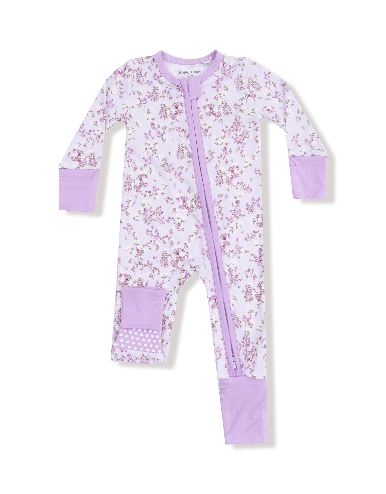 Angel Dear ADF25 2 Way Zipper Romper Sweet Dreams Floral