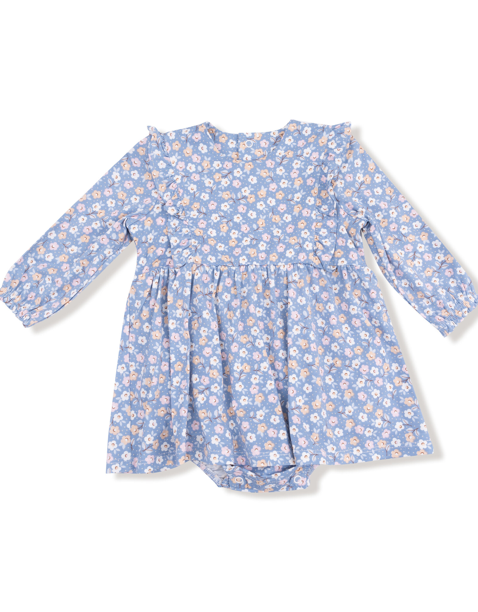 Angel Dear ADF25 Ruffle Bodysuit Dress Country Calico
