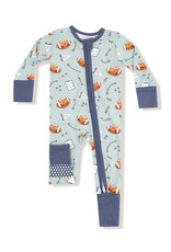 Angel Dear ADF25 2 Way Zipper Romper Touchdown Time
