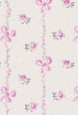 Angel Dear ADF25 Kimono Gown Dainty Buds & Bows Stripe